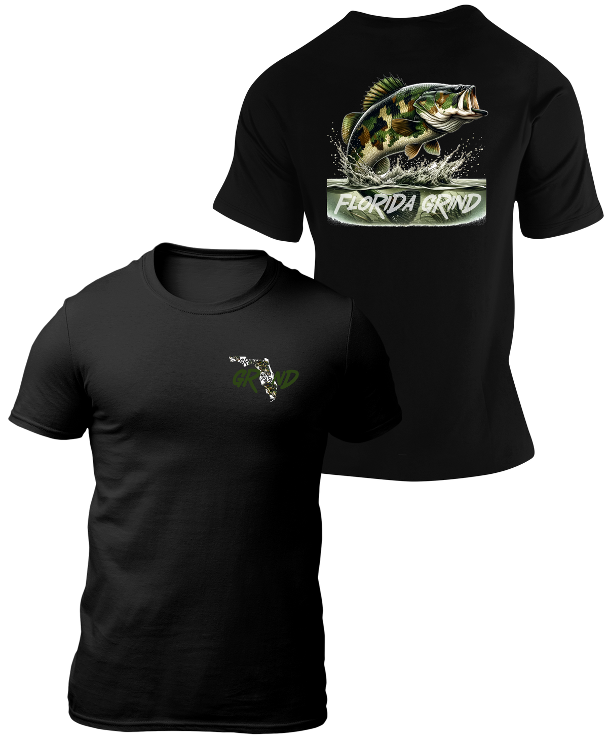 Camo Bass T-shirt