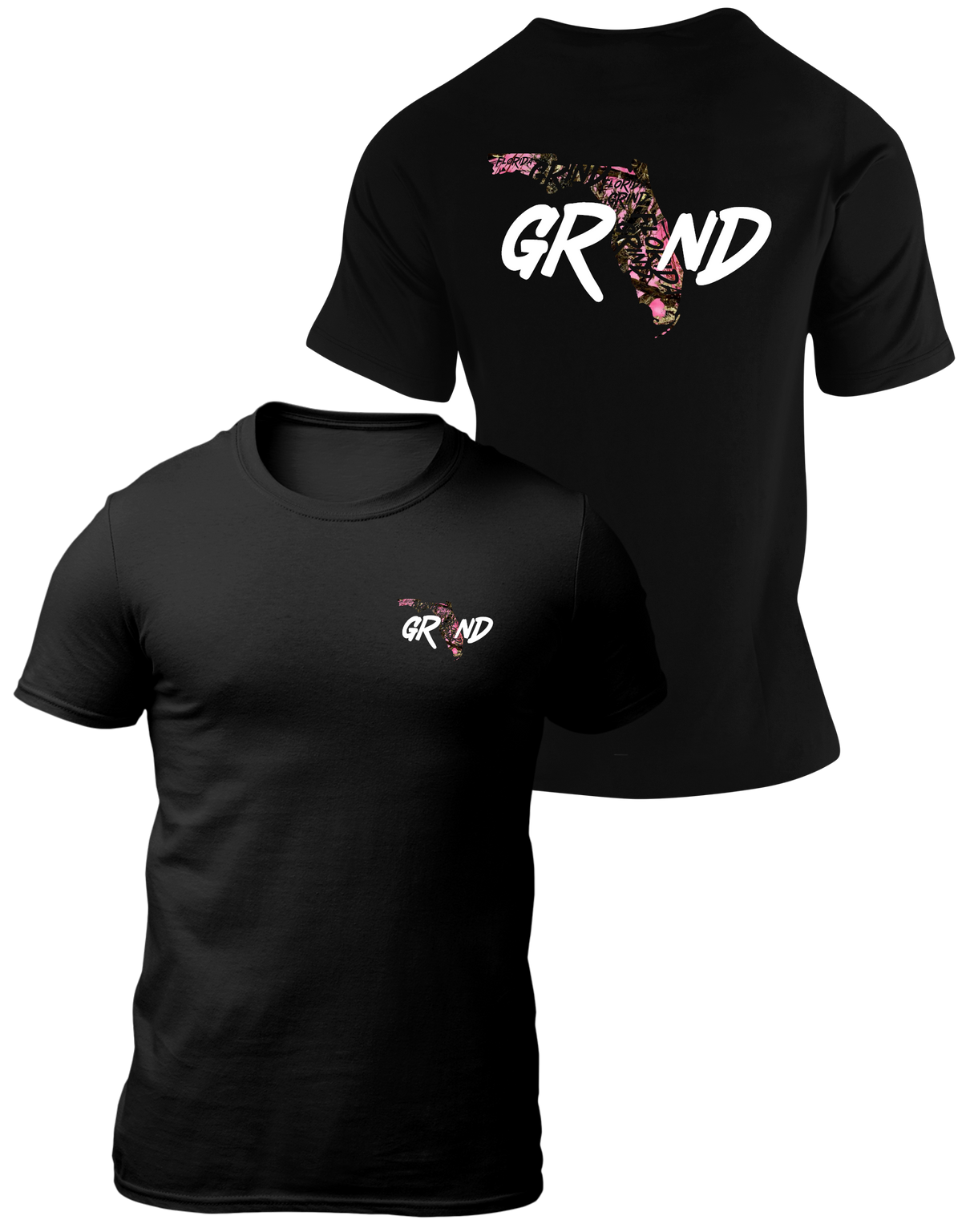 Pink Camo Tri-Blend T-shirt