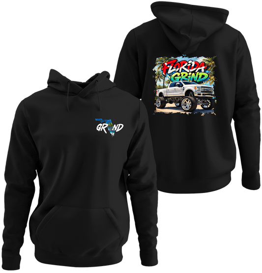 Lifted Truck Hoodie Cotton-Rich Blend