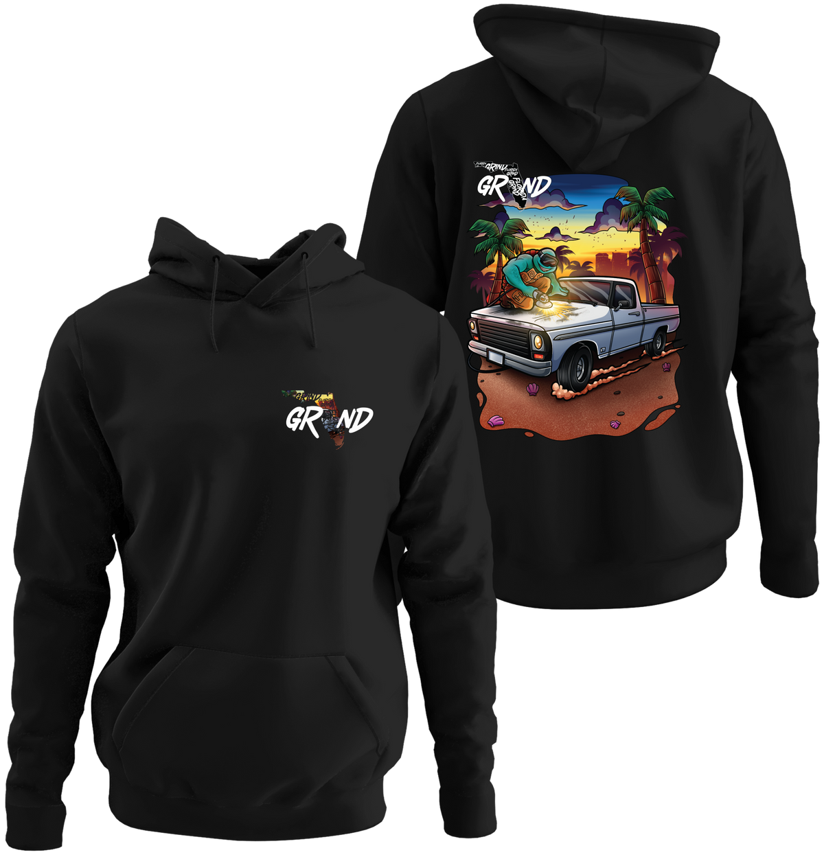 Turtle Hoodie Cotton-Rich Blend
