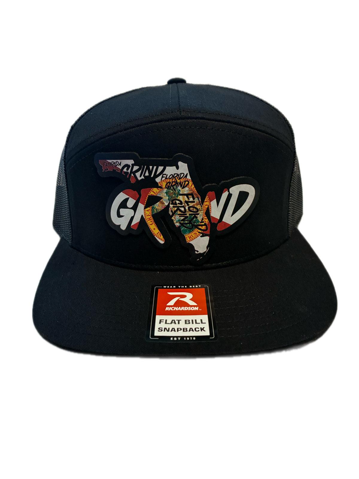Florida flag Flat Bill Trucker Hat
